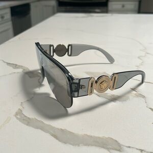 Versace glasés  transparente gray